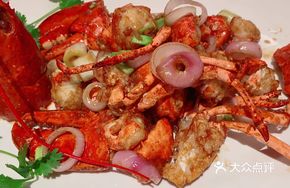 Spicy Stir-Fried Boston Lobster