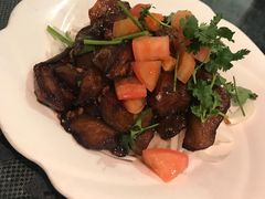 老妈烧茄子-京尊烤鸭店JINGZUN(春秀路店)