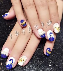 -手牵手美甲