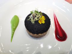 黑鱼籽酱香牛肉木瓜塔塔-王品台塑牛排(成都万象城店)