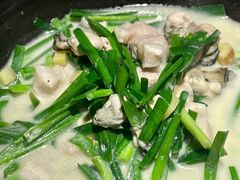 韭菜蚝仔煲-百味馆·粤菜·湛江菜(后海花园店)