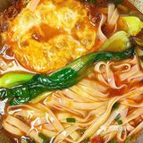 绝了‼️男友做的酸汤面🍜酸辣开胃爆好吃🔥