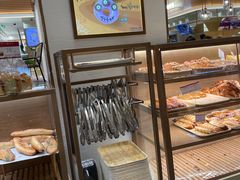 面包甜点陈列柜-山崎面包(静安久光店)