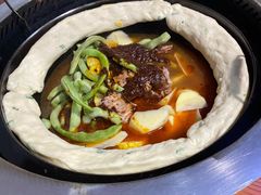 脊骨芸豆锅-满兴咱妈烀饼铁锅炖(兰州北街店)