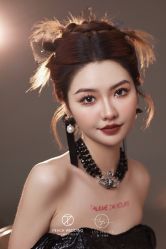 -桃子造型婚纱礼服(凤起广场店)