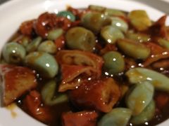 腊八蒜烧肥肠-老浒记烤鸭-北京菜(琉璃厂店)