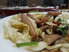 白菜炒海肠-海岛渔村大酒店(云霄路店)