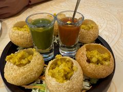 pani&nbsp;puri脆脆球-Santoor 萨都里印度餐厅(北锣鼓巷店)