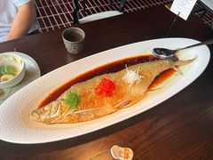 本帮虾籽脆鳞手钓本港大白刁-卯时·龙光雅宴·精致锡帮菜(惠山古镇店)
