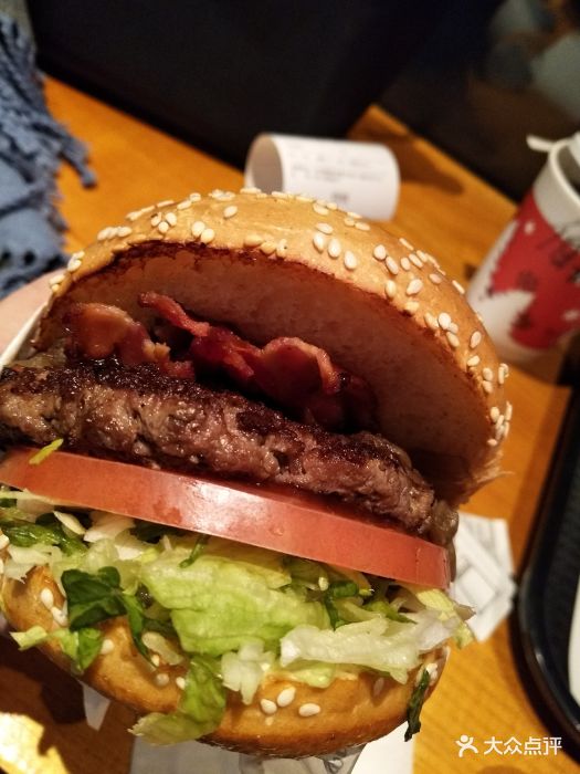 the habit burger grill 哈比特汉堡(复兴soho店)bbq培根牛肉特堡图片