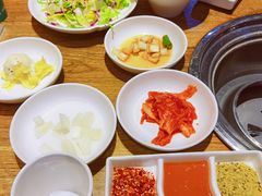 餐前小菜-釜山火炉韩式炭火烤肉(欧洲城店)