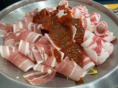 五花肉肥牛三吃锅-韩食汇