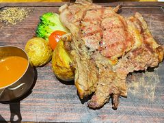 谷饲厚切肉眼扒配薯菜-森Some Fusion(荔湾店)