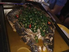 -探鱼·鲜青椒爽麻烤鱼(广州欣荣广场店)