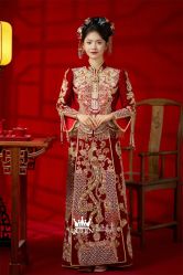 点击看大图 -艾拉·女王婚纱礼服馆