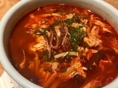 辣牛肉湯-萨拉伯尔水源素问店·韩国宫廷料理(人民路店)