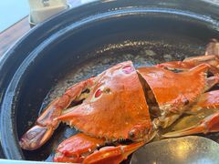 盐焗螃蟹-陈鹏鹏潮汕菜(欢乐海岸 海边景观店)