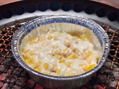奶油玉米粒-炎蔵牛舌烤肉