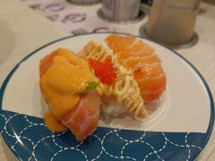 三文鱼三种寿司拼盘-滨寿司(烈士陵园店)