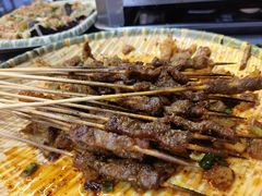 烤牙签牛肉-金渝海鲜烧烤万州烤鱼店