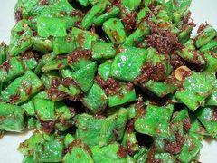 鲜沫合炒四季豆-单家老院·院子里的青岛菜(沙子口店)