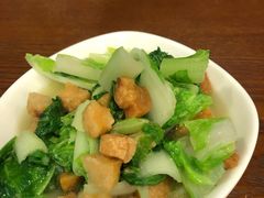 油渣炒青菜-阿扁杭州面(苗圃店)