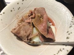温泉蛋泡石烤牛肉-天狗山料理(省体店)