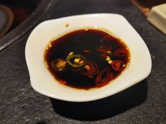 秘制小料-大匠工房古船木艺术餐厅·猪肚鸡专门店(长白仙岛店)