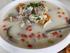 虫草滋补羊肉汤-巧克力渔家.小船海鲜胶东菜(万平口店)