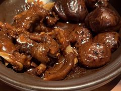 花菇煲狮头鹅掌翅煲-金海华·悦食东方(苏州中心商场店)