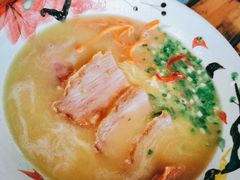 金兰傲椒鸡汤面-千金一碗·宝岛一村(韩国街店)