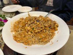 虾仁肉丝两面黄-新聚丰菜馆(太监弄店)