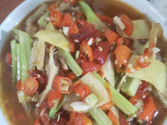 酸辣鸡胗-老游独一佳湘菜馆(高新四路店)