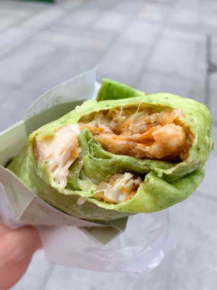卷舍菠菜卷饼(建业店)-"首先位置是在建业凯旋广场六楼,很好找,店.