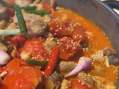-贵州辣子鸡番茄鸡