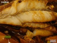 小黄鱼之蒜瓣肉特写-上海老饭店(北京分店)