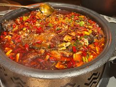 -探鱼·鲜青椒爽麻烤鱼(宝安大仟里店)