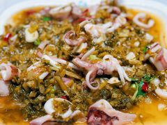酸菜炒鱿鱼-温岭人家(红花北路店)