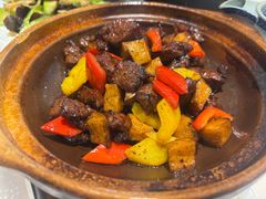 湖南椒炒牛肉粒-美极鲜食坊(宝安南路店)
