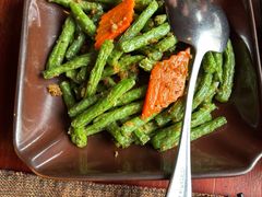 缅式虾酱炒四季豆-花马天堂云南餐厅 Lost Heaven(外滩店)