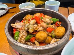 石锅蛏子牛蛙-三凤酒家·百年无锡菜(清扬茂业店)