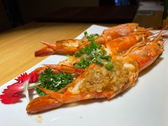 铁板蒜蓉大虾-三石铁板烧(紫竹桥店)