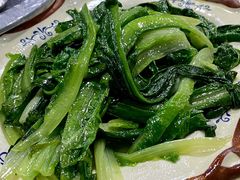 蒜蓉炒油麦菜-标记美食新鲜猪杂(兴南大道店)