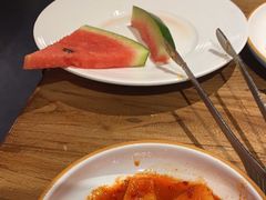 -明洞阿姨·韩式酱蟹烤肉·创意料理(三元桥店)