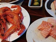 -广州万富希尔顿酒店·感趣自助餐厅·金秋蟹宴生蚝海鲜刺身
