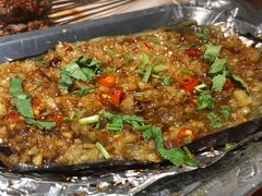 烤茄子-丹东立强海鲜烧烤·牛B大串(星海店)
