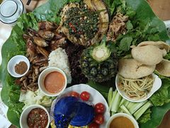 -沐毫傣泐云南菜孔雀宴•手抓饭傣味烧烤(曼听公园店)