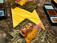 海胆生牛肉手卷-老乾杯和牛烧肉(王府中环店)
