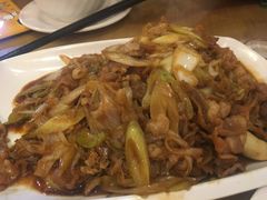 葱爆羊肉-台北楚楚园馅饼粥(虹桥南丰城店)
