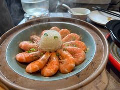 粉丝焗活虾-吕氏焗小鲜•花园餐厅(八大关店)